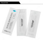 Disposable Microblading Needles 2 in 1 Double Rows Sketch Blade for Hairstroking and Shading