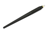 Siyah 15M1 Çift Sıralı Kaş Dövme Kalem Plastik Ve Paslanmaz Çelik Malzeme