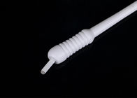 Brow Microblade Sterilize Tek Kullanımlık El Aleti Beyaz Büyük Kafa # 12 # 14 # 17 # 18