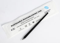 ABS Plastik Mat Kapaklı Nami Siyah 0.16mm 18U Microblading Kalıcı Makyaj Kalemi