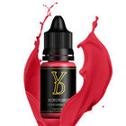 YD 12ml Saf Bitki Kalıcı Makyaj Pigmentleri Tuğla Kırmızı Sıvı Dövme Mürekkebi