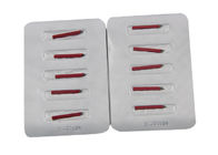 Kırmızı 7 Pins Microblading Blade Nakış Kaş Kalem İğneleri