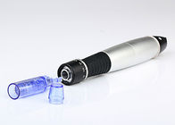 Siyah ve Gümüş Dr Pen Auto Microneedle Sistem Makinesi Elektrikli Vibrasyonlu Kalem